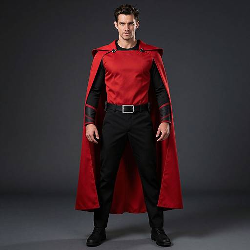 Ryan Red Titan Costume Outfit