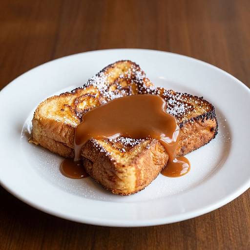 Salted Caramel French Toast at Youngberg Hill