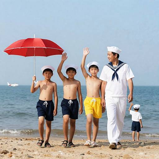 Family Fun Day at the Beach