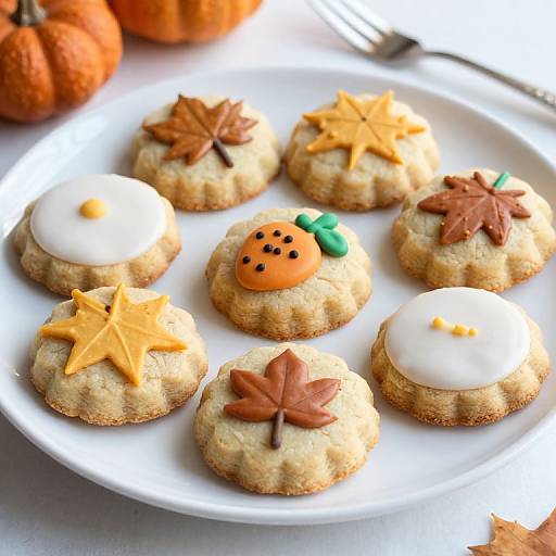 Autumn Royal Icing Cookies