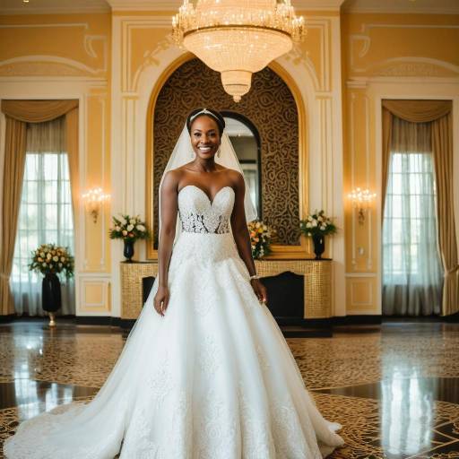 Exquisite African Bride on Her Wedding Day