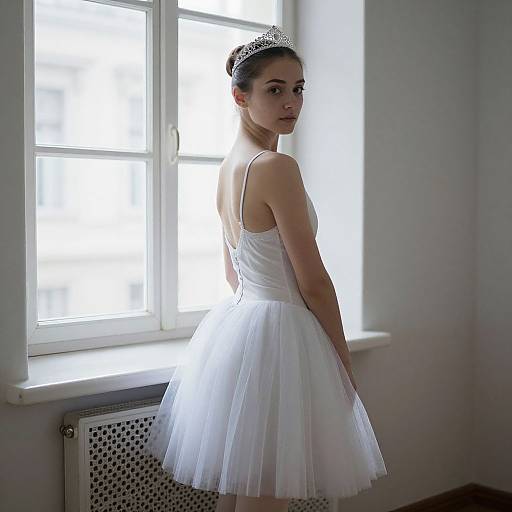 Realistic Russian Ballet Costume Portrait