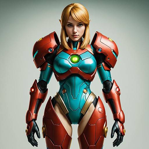 Epic Full Body Portrait of Samus Aran