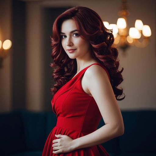 Elegant Red İpek Cosplay Inspiration