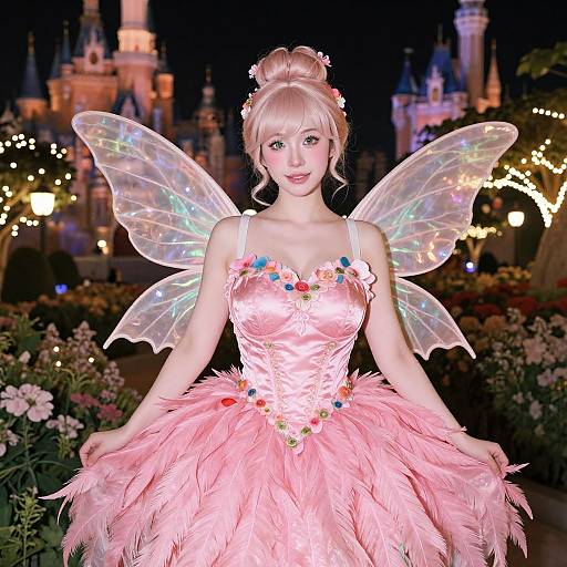 Enchanting Fairy Costume Portrait
