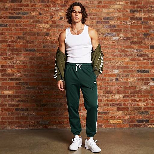 Stylish Young Man in Casual Urban Outfit