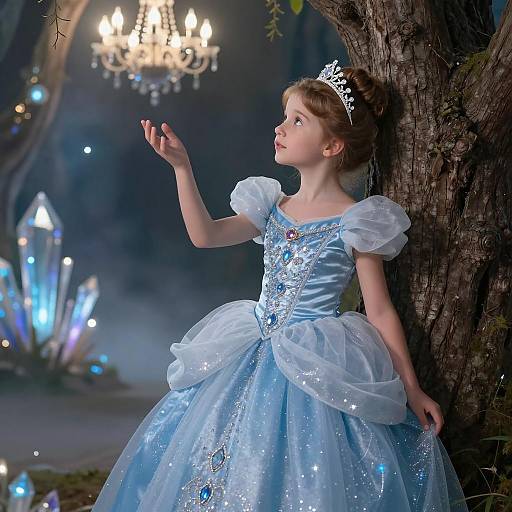 Enchanted Fairy Tale Portrait of a Princess
