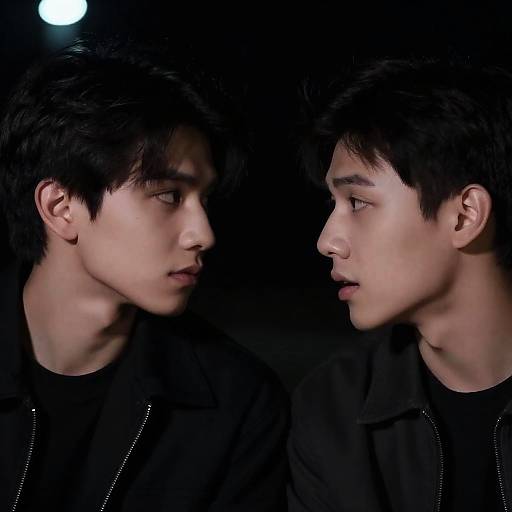 Intense Connection in Dim Light