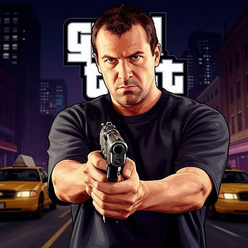 GTA 4 Style Intense City Shooter