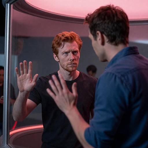 Intense Encounter in a Glass Room