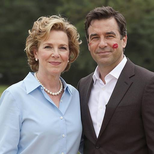 Couple Close-Up with Natural Background