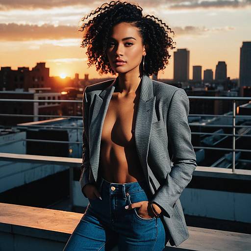 Twist Out Hairstyle Urban Fashion