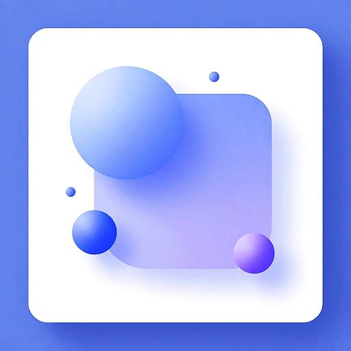 Minimalist Geometric AI Cover Art