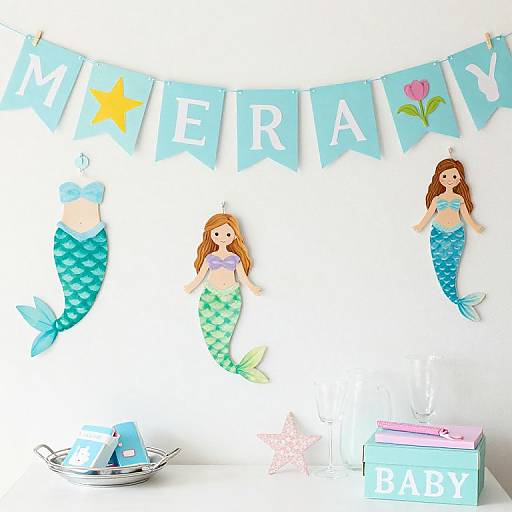 Photograph of a baby's room with a 