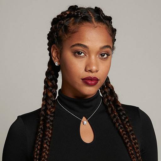 Photorealistic Portrait of Confident Woman