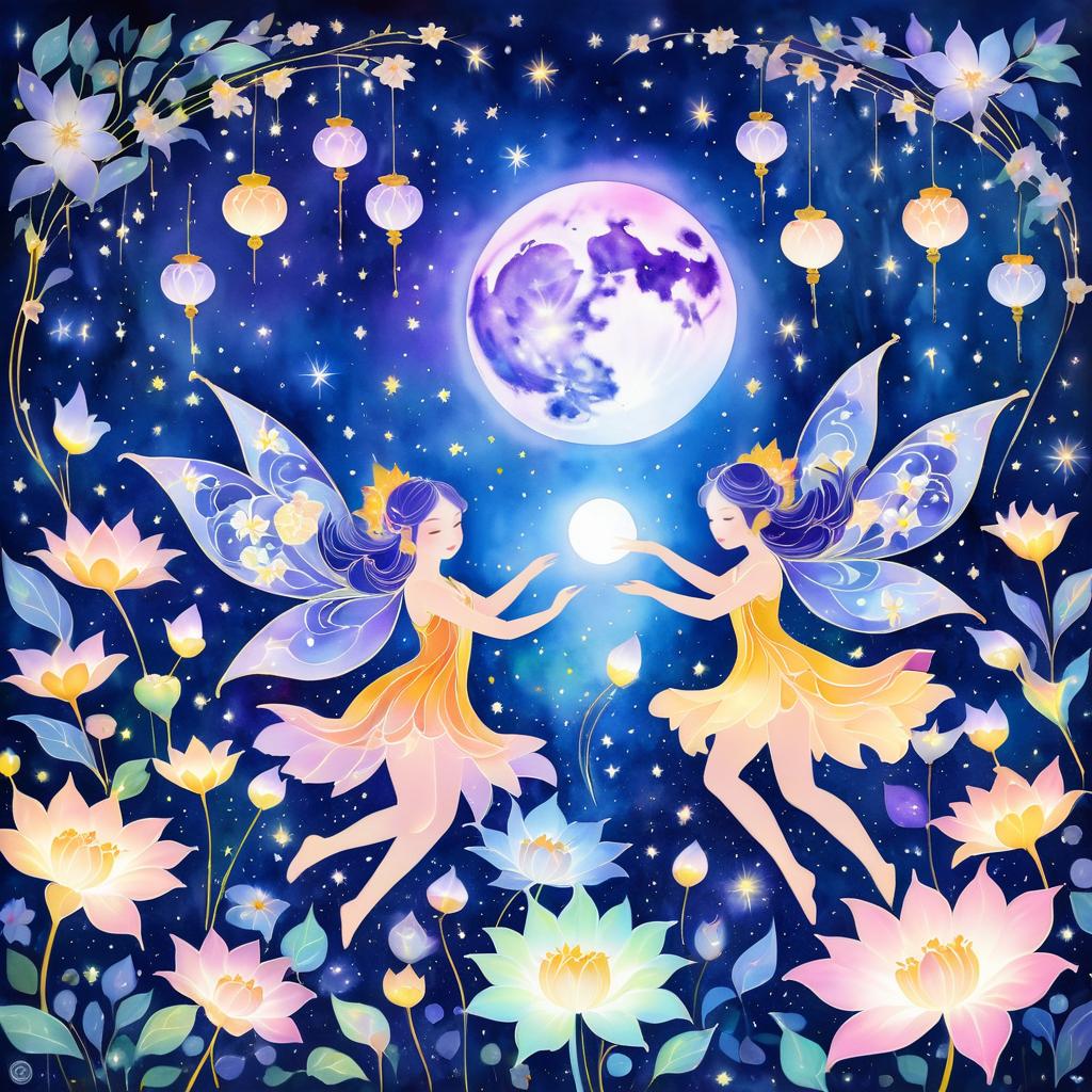 Whimsical Faerie Moon Festival Celebration