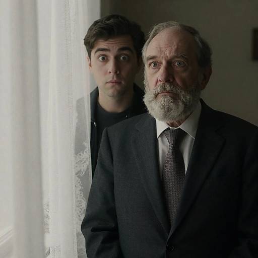 Surprising Encounter by the Window