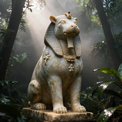 Baroque Taweret in Jungle Mist