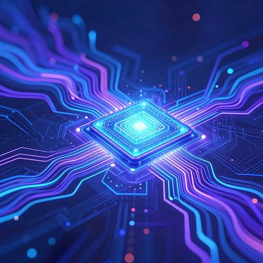 Futuristic AI Filter Interface