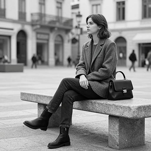 Monochrome European Street Style