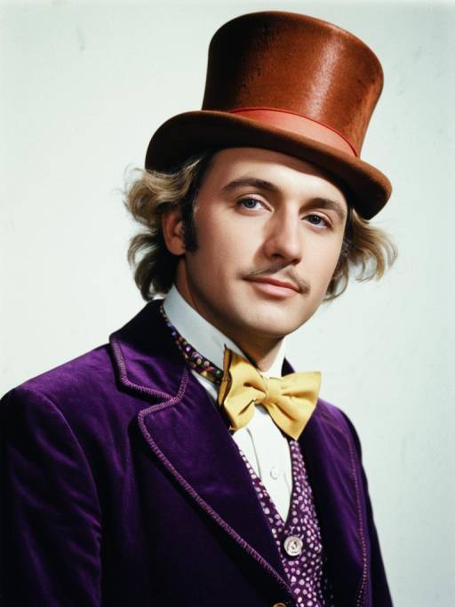 Man in Willy Wonka Costume