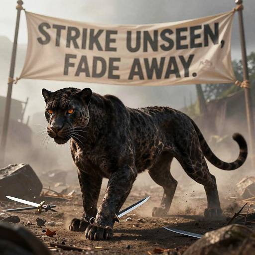 Shadow Panther Assassin with Venom Daggers