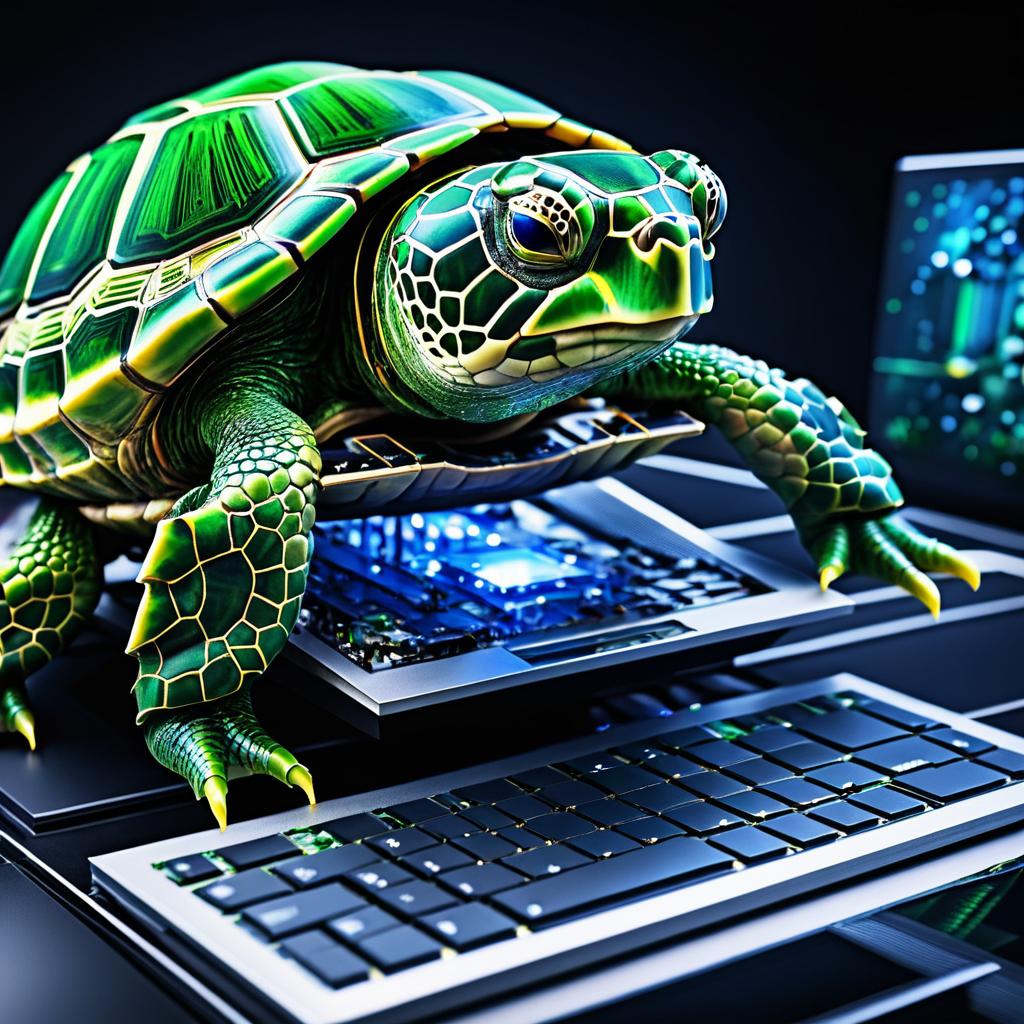 Turtle Programmer at Work in Detail