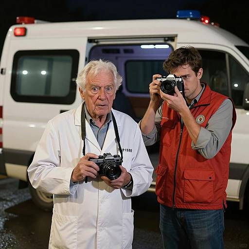 Nighttime Photography with Generational Contrast