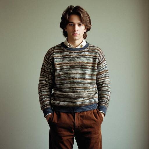 Casual Male Sweater Outfit Portrait