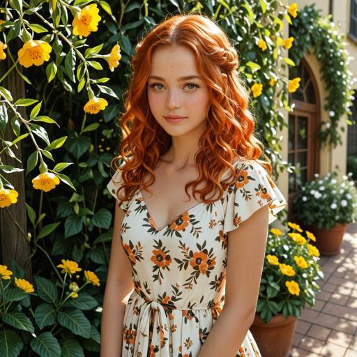 Radiant Portrait of a Young Woman