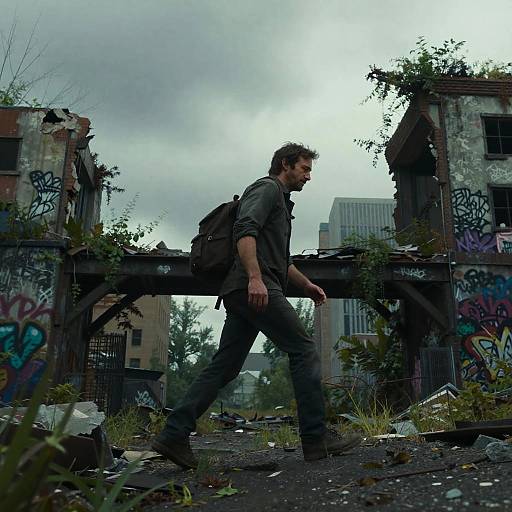 Hugh Jackman in Post-Apocalyptic World
