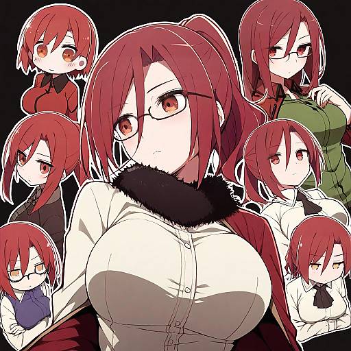 Illustration of Aozaki touko, kara no kyoukai in the style of Ayanepuna