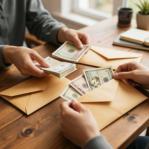 Organizing Budget with Labeled Envelopes