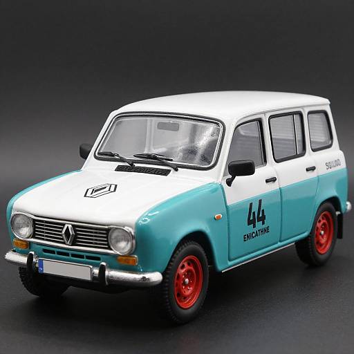 1/18 Scale Renault 4L F4 Service Van Model