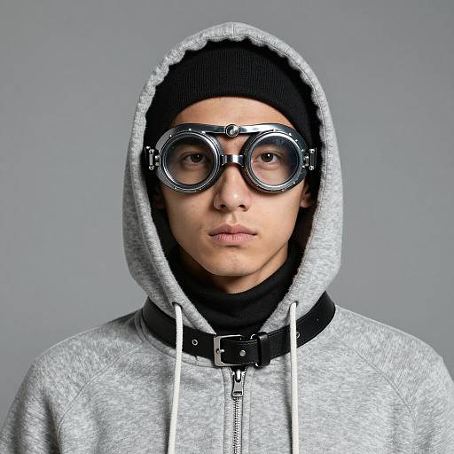 Steampunk Portrait of a Young Man