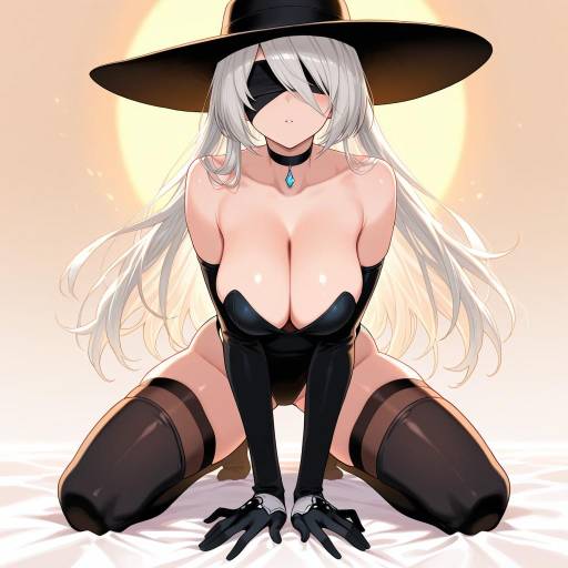 Elegant Nier Automata Cowboy Shot