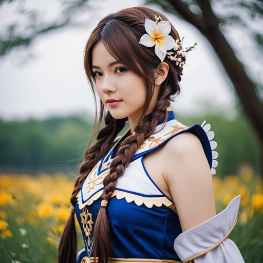 Paimon Genshin Impact Cosplay Portrait
