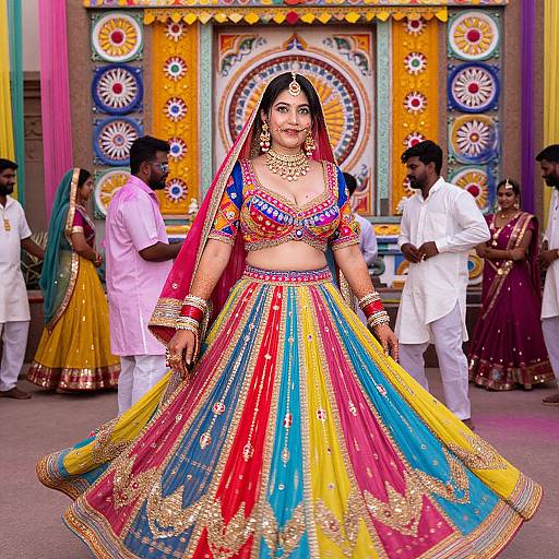 Vibrant Cultural Wedding Celebration