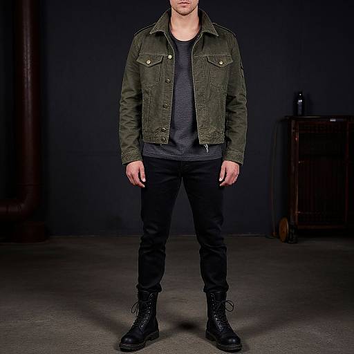 Vintage Military Statement Jackets