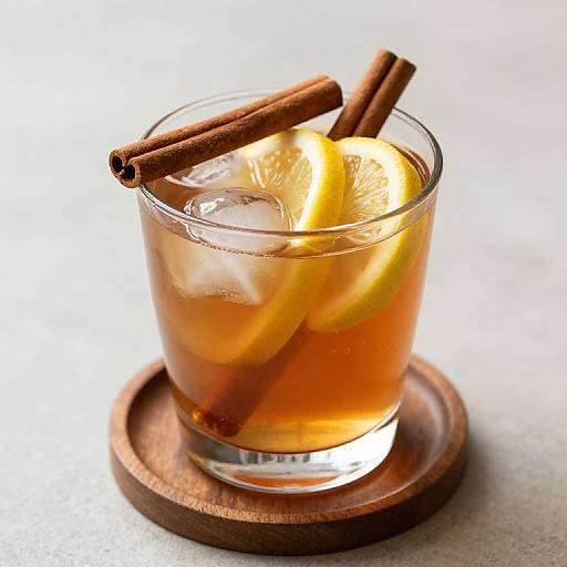 Cozy Hot Toddy Cocktail with Garnishes