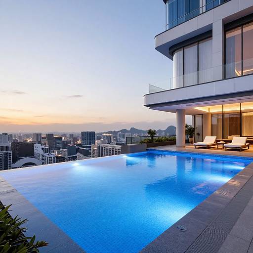 Modern Penthouse with Rooftop Pool