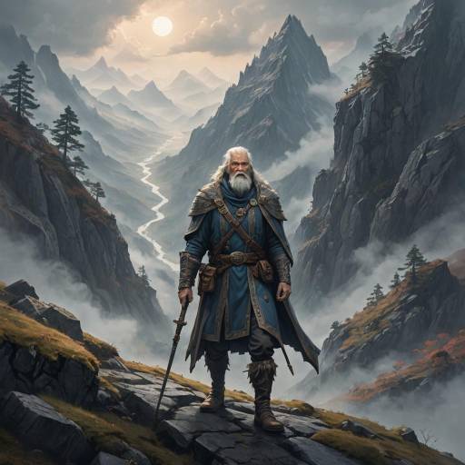 Elderly Adventurer's Heroic Sacrifice Scene