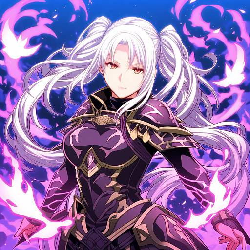 Illustration of Grima (fire emblem), fire emblem in the style of Chiba toshirou