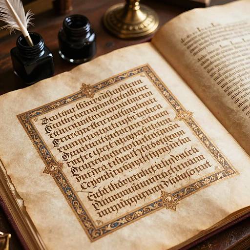 Iberian Calligraphy on Medieval Parchment