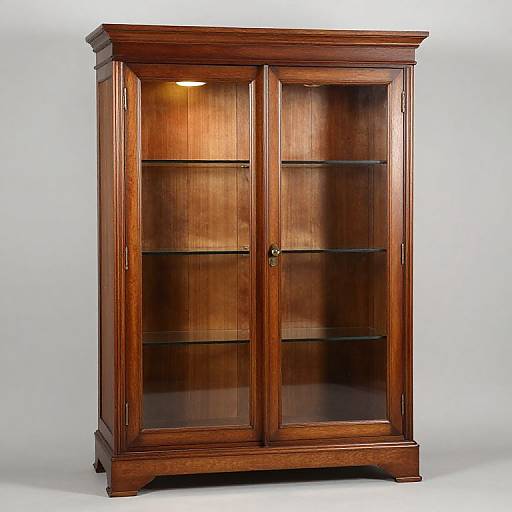 Elegant Pepys Cabinet with Lighting