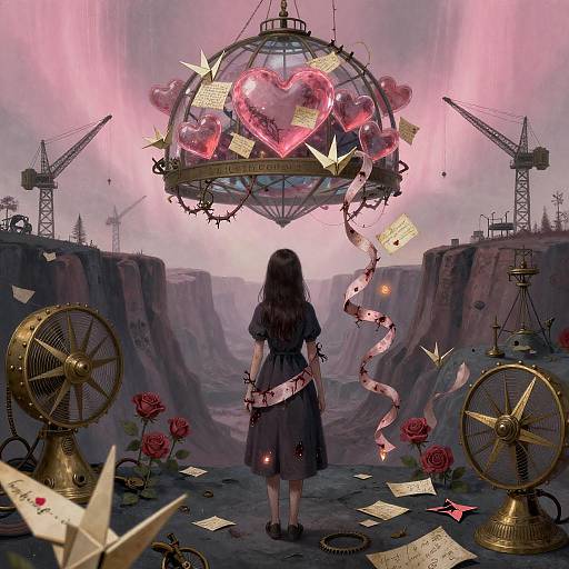 Lunar Greenhouse: Undead Girl & Origami