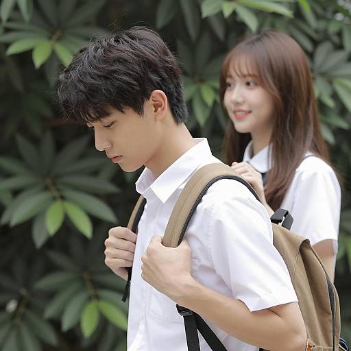 Couple in Nature: A Serene Moment