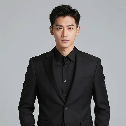 Elegant Portrait of a Stylish Man