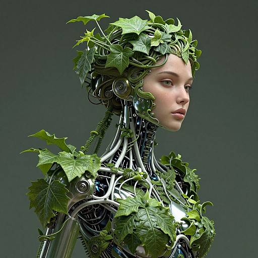 Biomechanical Botanical Cyber Dryad