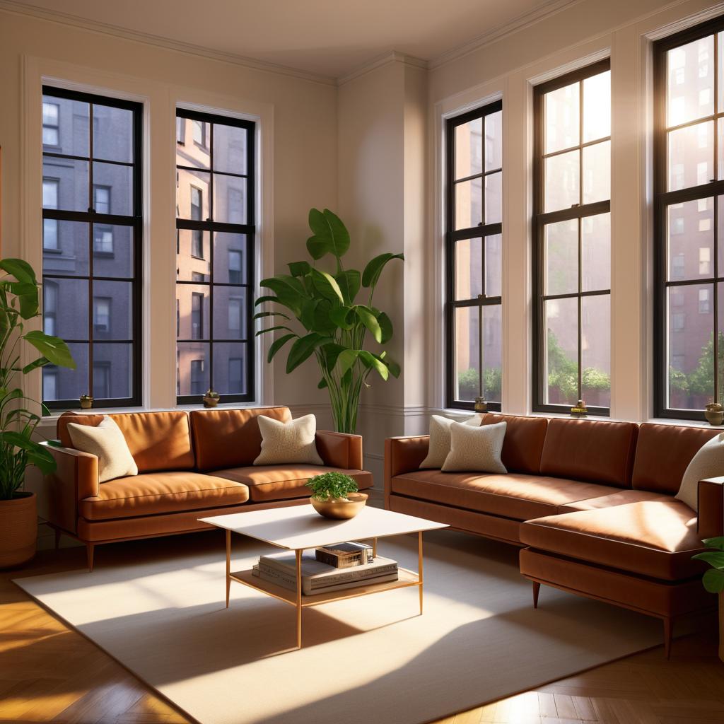 Serene Sunroom in New York Apartment